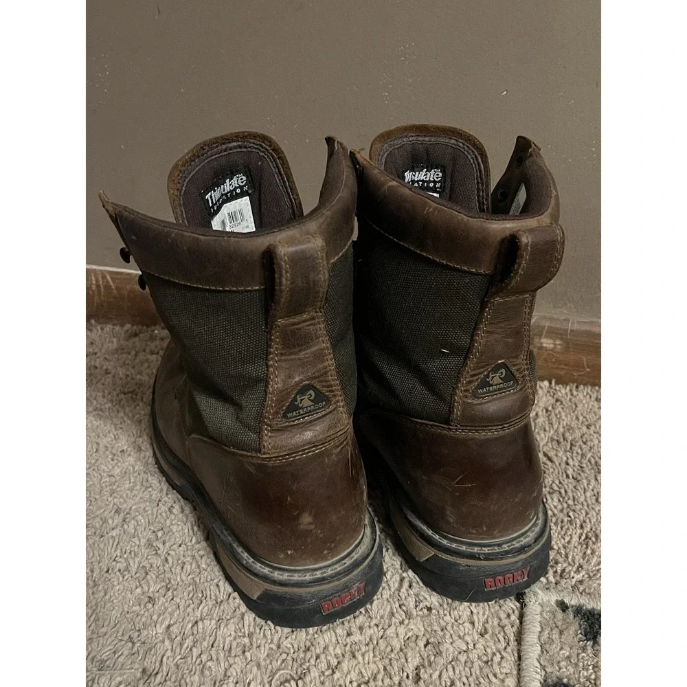 Rocky 2757 BearClaw Men's 9W Boots 400g Thinsulate‎ Waterproof Leather Hunting